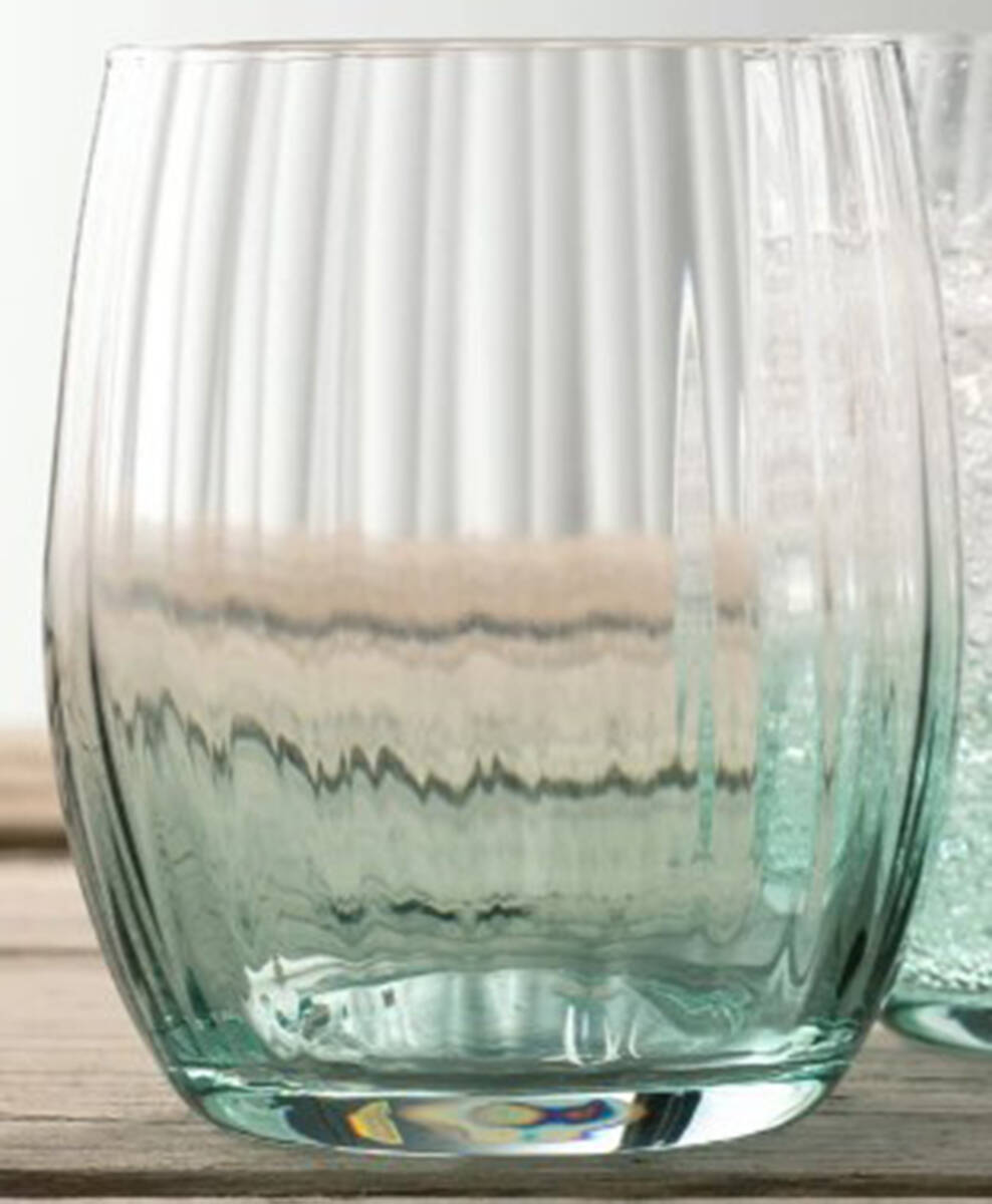 Erne Colour Aqua Flat Tumbler by Galway-1