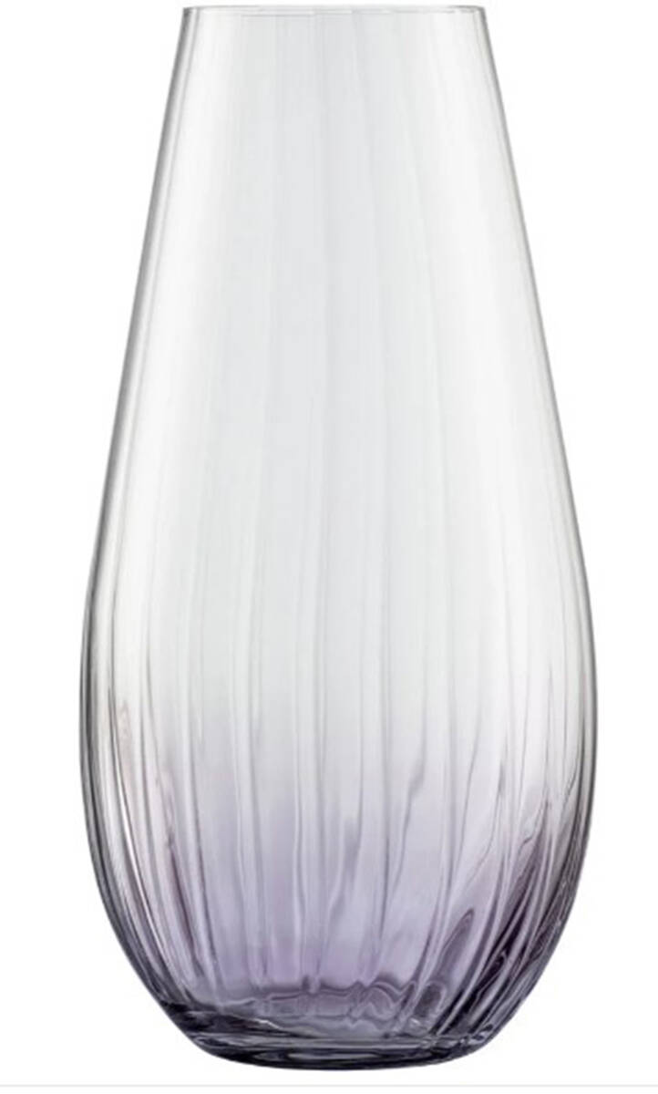 Erne Colour Amethyst 12" Flower Vase by Galway-1