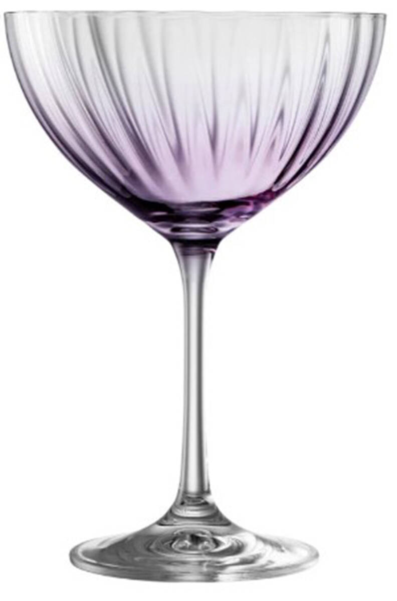 Erne Colour Amethyst Champagne/Tall Sherbet by Galway-1