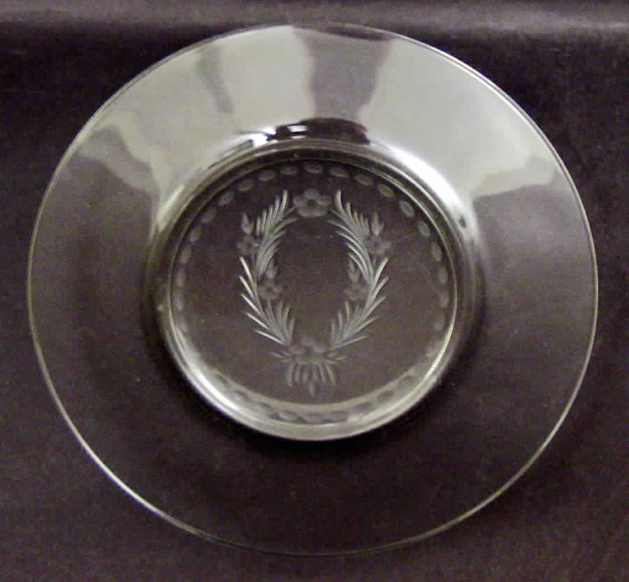 Betsy Ross Luncheon Plate by Hope Glass-1