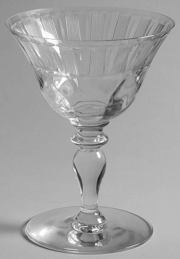 Sheraton Border Champagne/Tall Sherbet by Hawkes-1