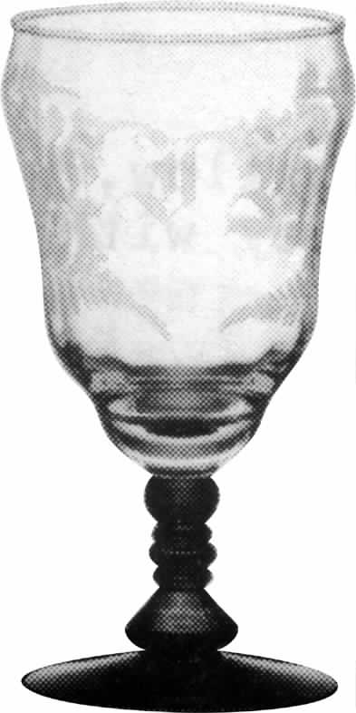 No 6 B Water Goblet by Hockie-1
