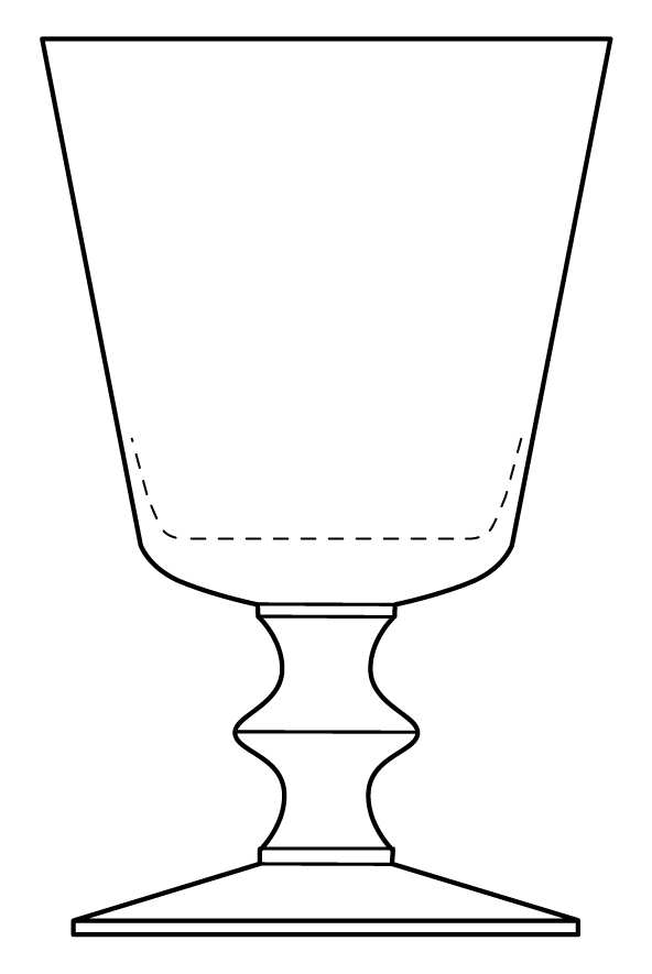 5086 Water Goblet by Heisey-1