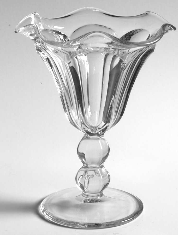 Colonial Clear (Stem 373-341) 5" Footed Sundae by Heisey-1
