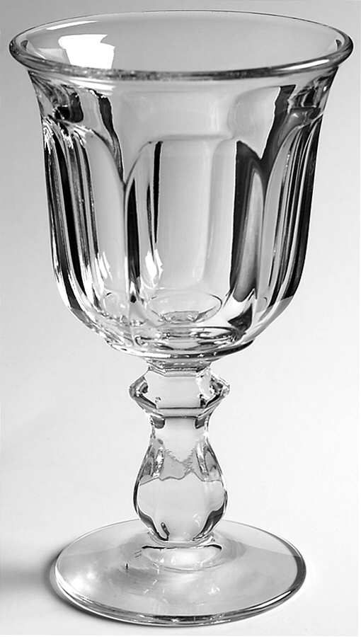 Colonial Clear (Stem 373-341) Claret Wine by Heisey-1