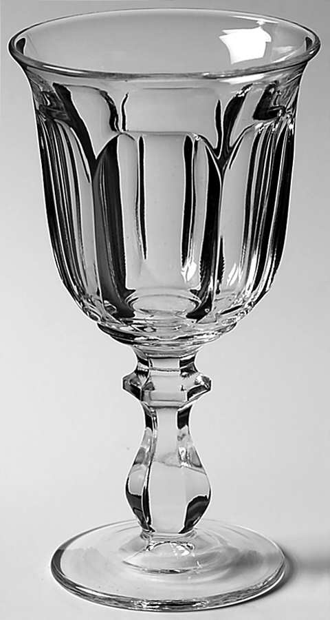 Colonial Clear (Stem 373-341) Water Goblet by Heisey-1