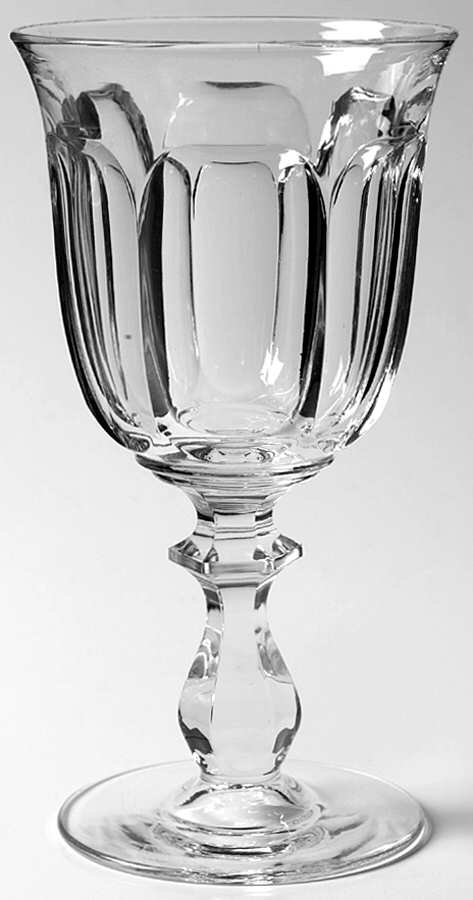 Colonial Clear (Stem 373-341) Water Goblet by Heisey-1