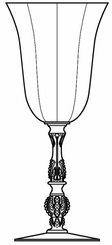 Kenilworth Water Goblet by Heisey-1