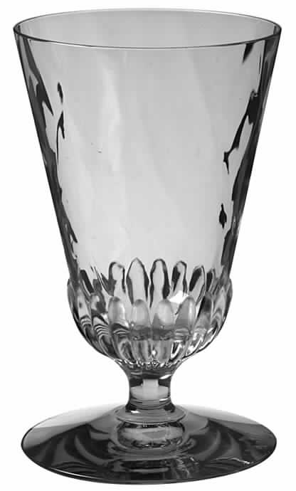 Morning Glory Clear (Stem 3373) Water Goblet by Heisey-1