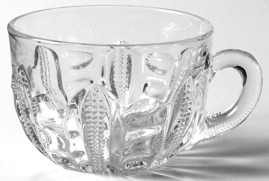 Punty & Diamond Point Custard/Punch Cup by Heisey-1