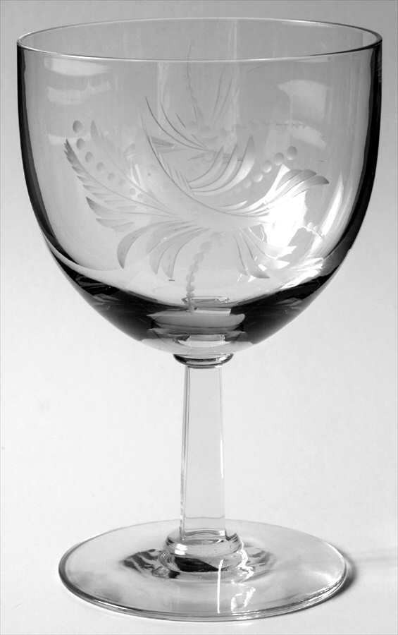 Hi Fi Water Goblet by Heisey-1