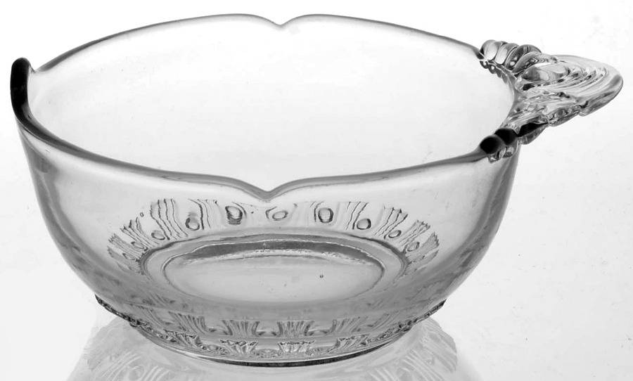 Fern Clear (Line 1495) 4" Nappy by Heisey-1