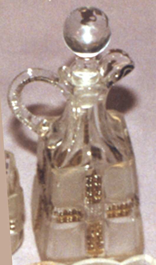Klondike Amber Cruet & Stopper by Dalzell, Gilmore, Leigh-1