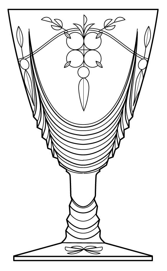 Royal York (Stem #1483) Water Goblet by Heisey-1