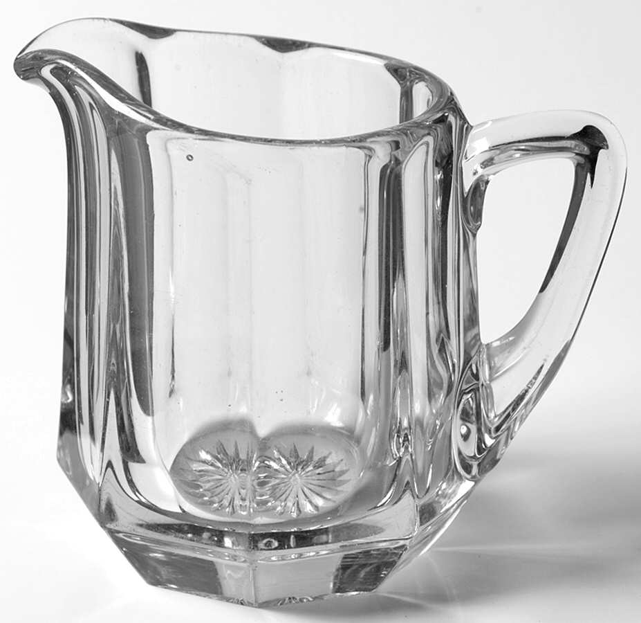 Plain Panel Recessed Hotel Creamer by Heisey-1