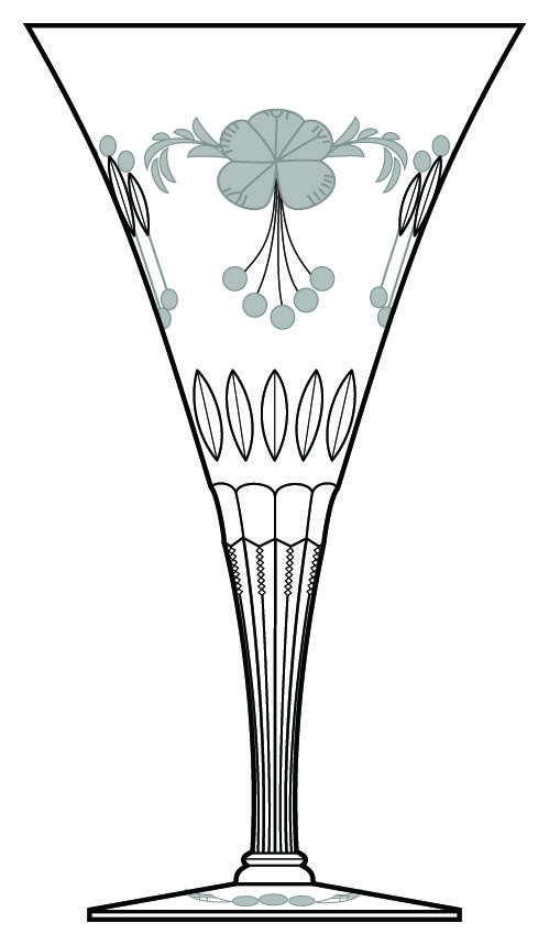 Exotique Water Goblet by Heisey-1