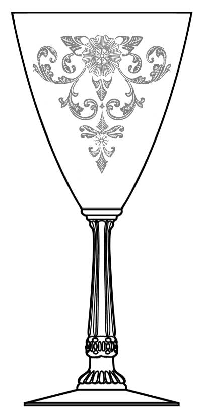 Old Colony Clear (Stem 3389) Water Goblet by Heisey-1