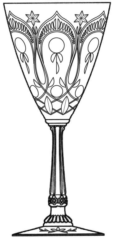Minaret Water Goblet by Heisey-1