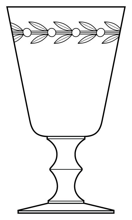 Bedford Water Goblet by Heisey-1