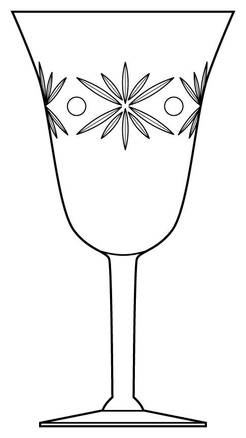 Clermont (Early) Water Goblet by Heisey-1