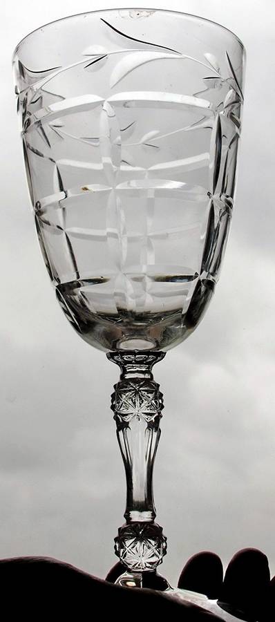Sweet Briar (Stem 4055) Water Goblet by Heisey-1