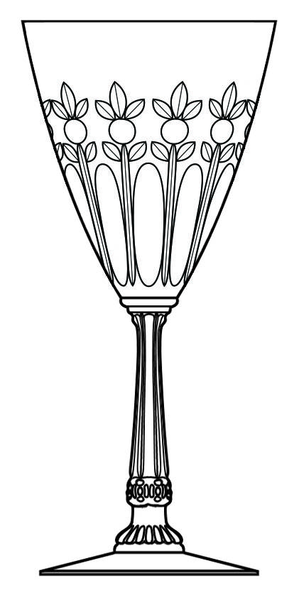 Rialto (Stem #3389) Water Goblet by Heisey-1