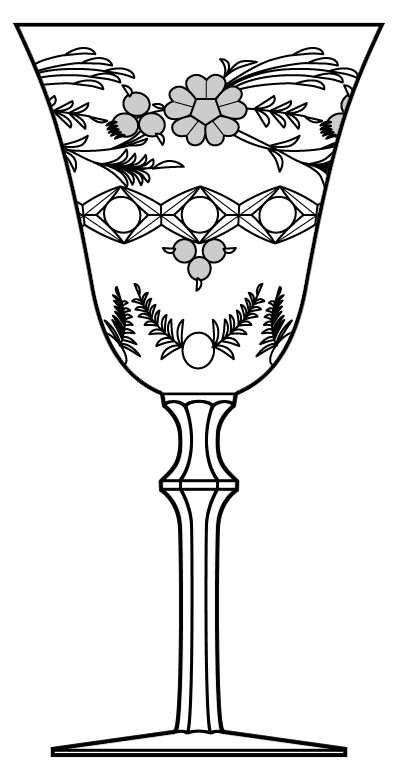 Windemere (Stem #3333) Water Goblet by Heisey-1