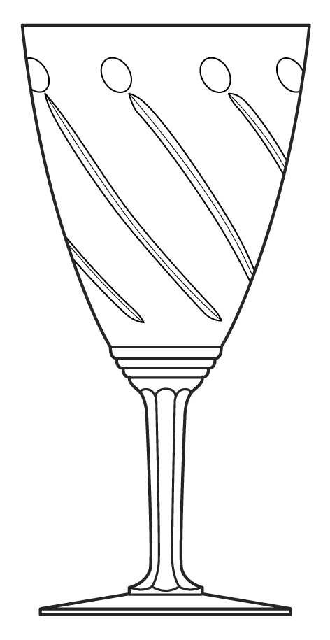 Mystic Water Goblet by Heisey-1