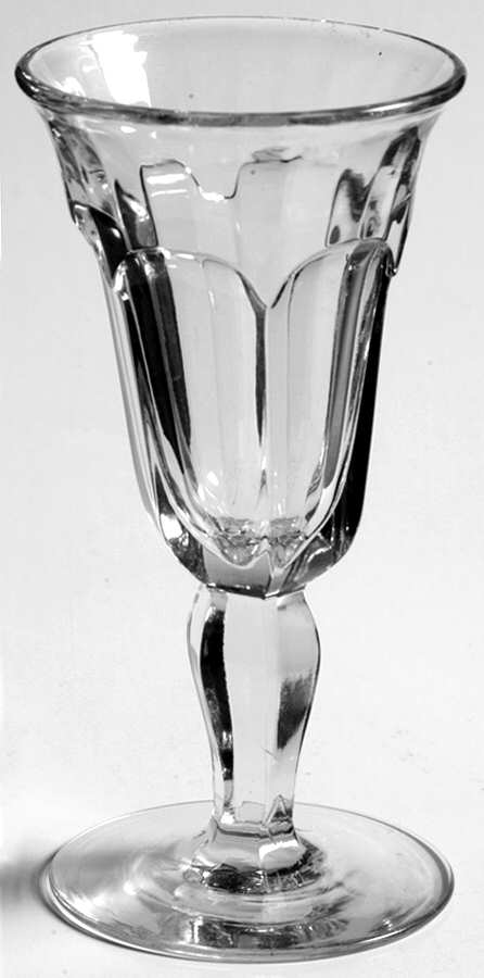 Colonial Clear (Stem 359, Optic) Sherry Glass by Heisey-1