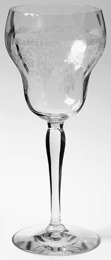 Biltmore Clear (Stem 3376) Water Goblet by Heisey-1