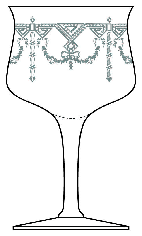 Zouave Water Goblet by Heisey-1