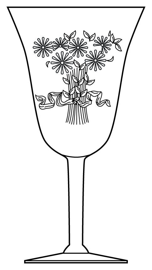 Muskingham Water Goblet by Heisey-1