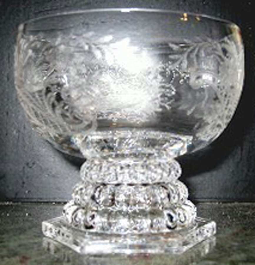 Titania Clear (Stem 3397) Champagne/Tall Sherbet by Heisey-1