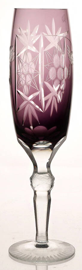 HO21 Amethyst Fluted Champagne by Hortensja (Hortensia)-1