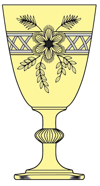 3390-1 Water Goblet by Heisey-1