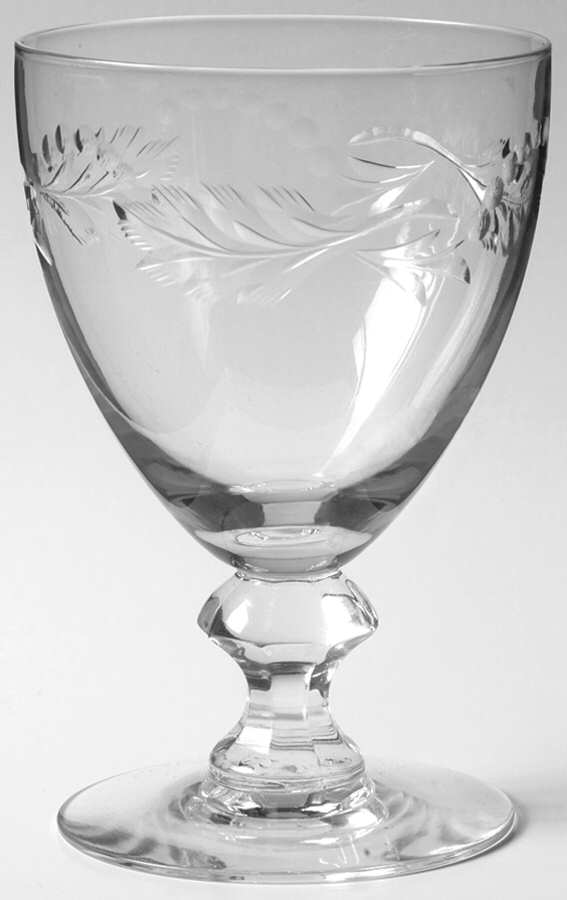 Bellevue Water Goblet by Heisey-1
