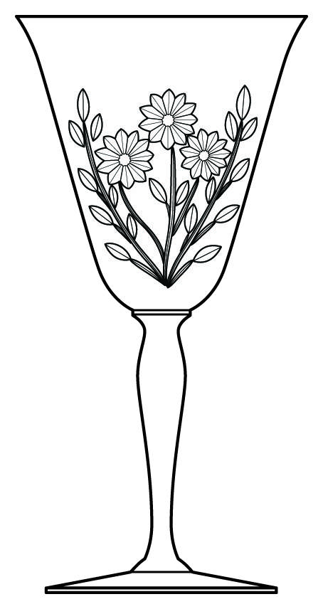 Cassaba (Stem 3336) Non Optic Water Goblet by Heisey-1