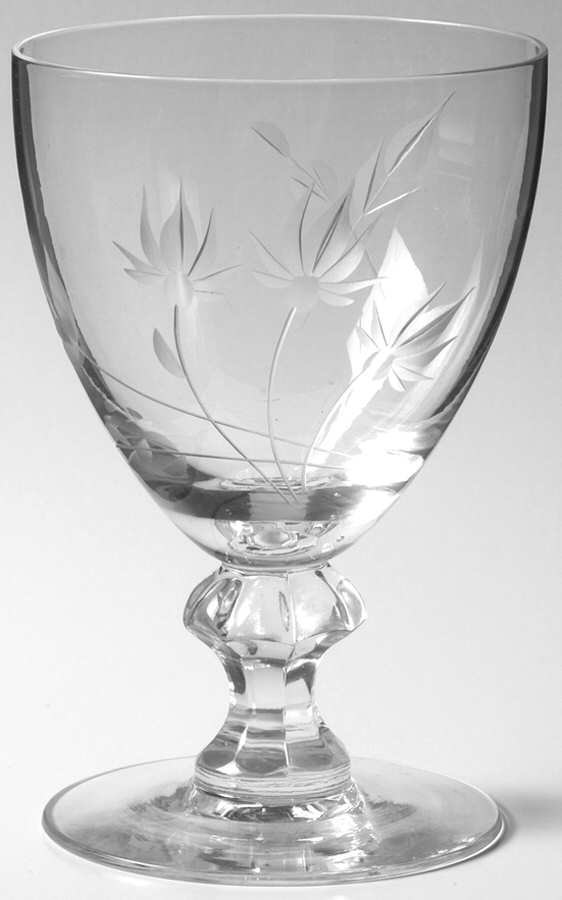 June Water Goblet by Heisey-1