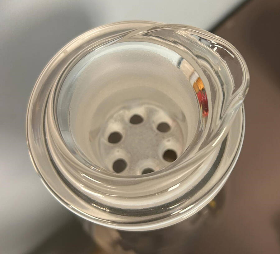 4036 Clear Martini Mixer Strainer by Heisey-1