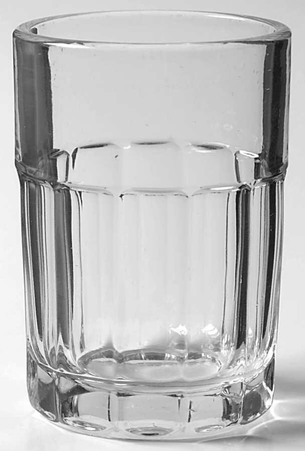 602 Clear 8 Oz Flat Tumbler by Heisey-1