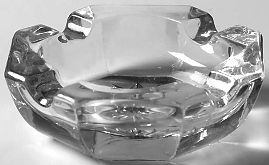 437 Clear 3" Ashtray by Heisey-1