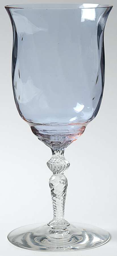 Creole (Alexandrite Bowl) Water Goblet by Heisey-1
