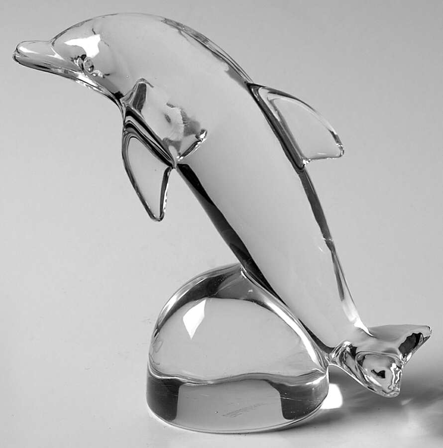 Animals & Figurines Dolphin-Cl.Dolfincup84 - No Box by Hadeland of Norway-1