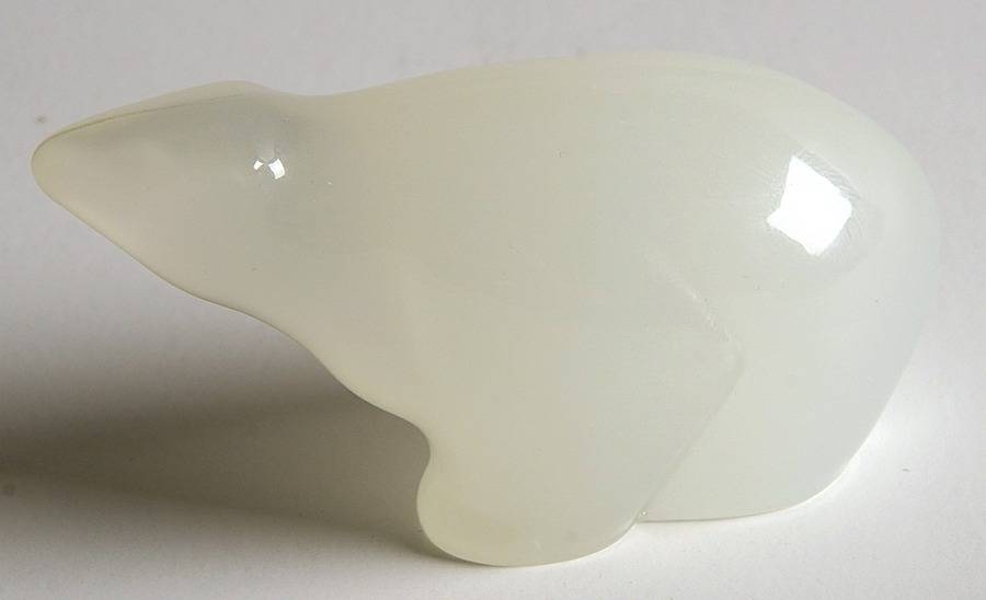 Animals & Figurines Bear-Polar-White - No Box by Hadeland of Norway-1