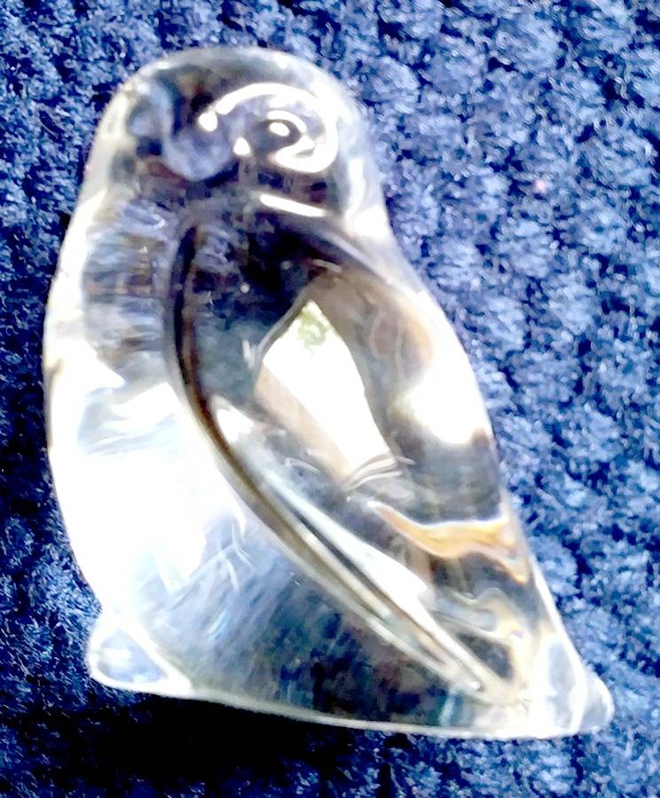 Animals & Figurines Owl-Clear - No Box by Hadeland of Norway-1
