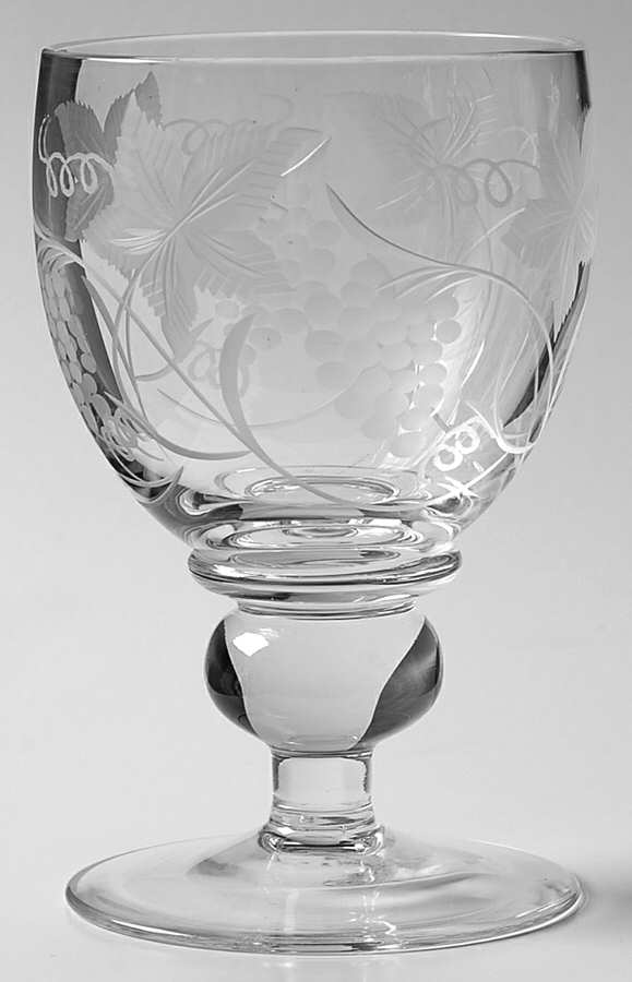 Vine Water Goblet by Home James Glass-1