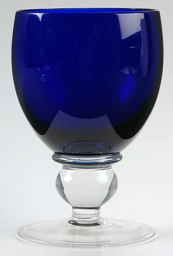 HJG1 Blue Water Goblet by Home James Glass-1
