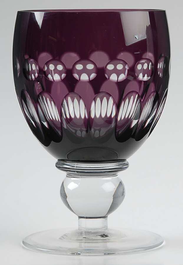 HJG2 Amethyst Water Goblet by Home James Glass-1