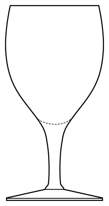 Biltmore Clear (Stem 3316) Water Goblet by Heisey-1