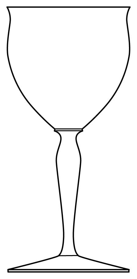 Hanover Water Goblet by Heisey-1